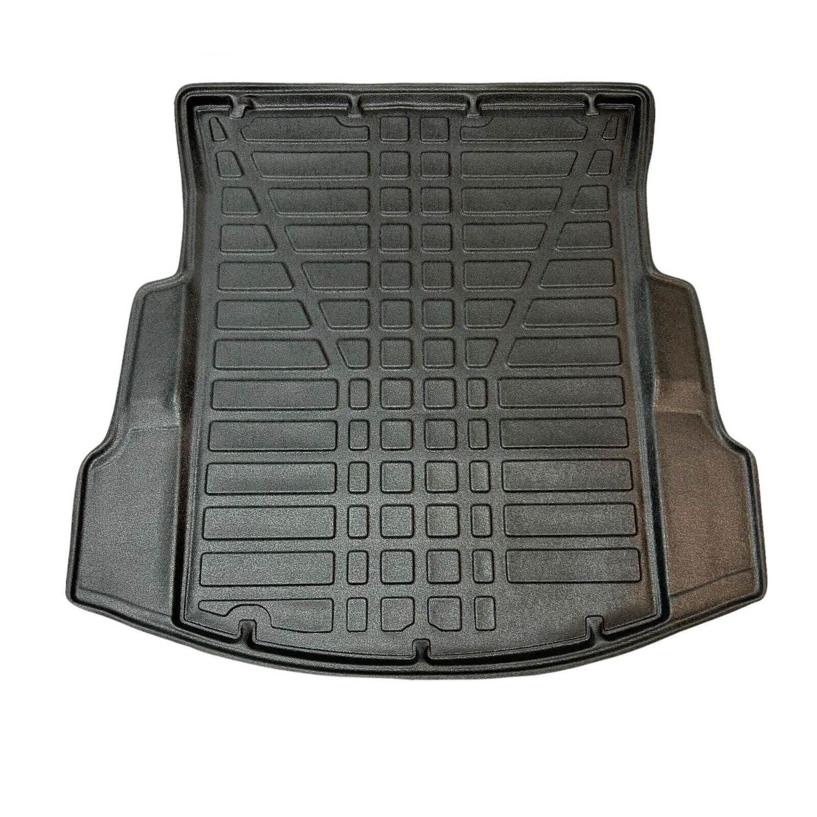 Kofferraumwanne Tesla Modell 3 Frontaufnahme einer Kofferraumwanne für Tesla Modell 3