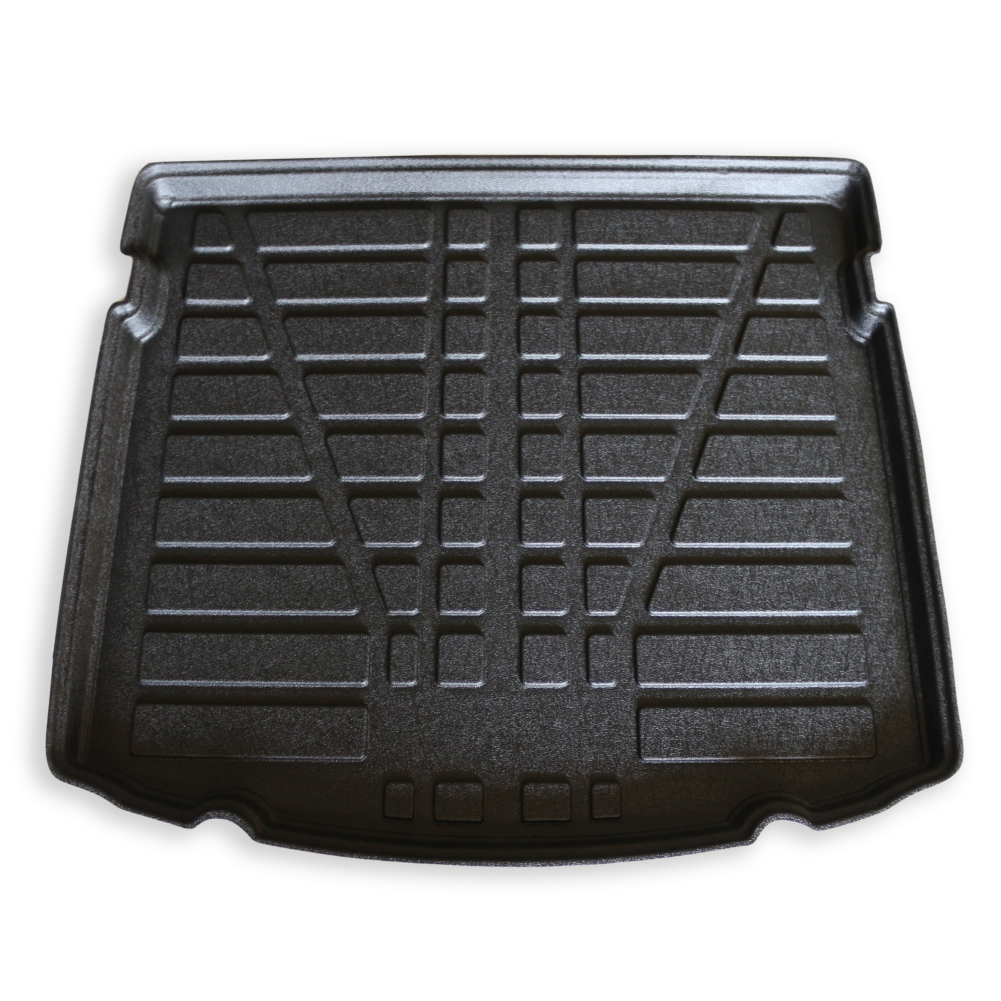 Kofferraumwanne für Toyota Auris 2013 Frontaufnahme einer Kofferraumwanne für Toyota Auris 2013.