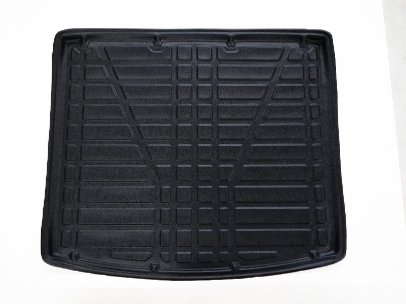 Kofferraumwanne Dacia Duster 3 Hybrid Frontaufnahme einer Kofferraumwanne für Dacia Duster 3 Hybrid.